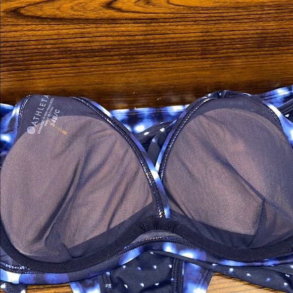 ATHLETA Mashiko Kata Wrap Cup Bikini Bra 34 B/C and bottoms - Picture 11 of 13